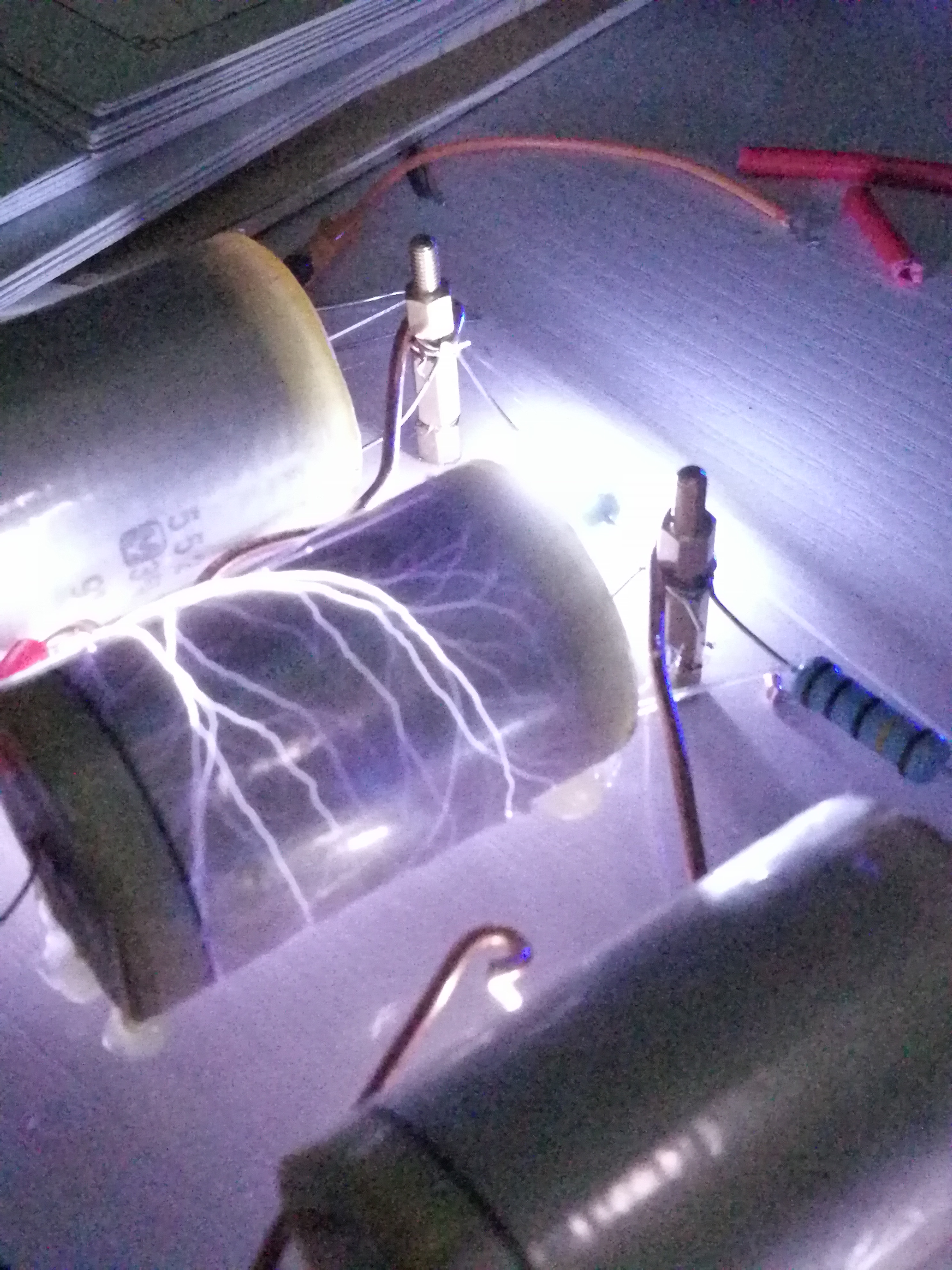 The handmade film capacitors