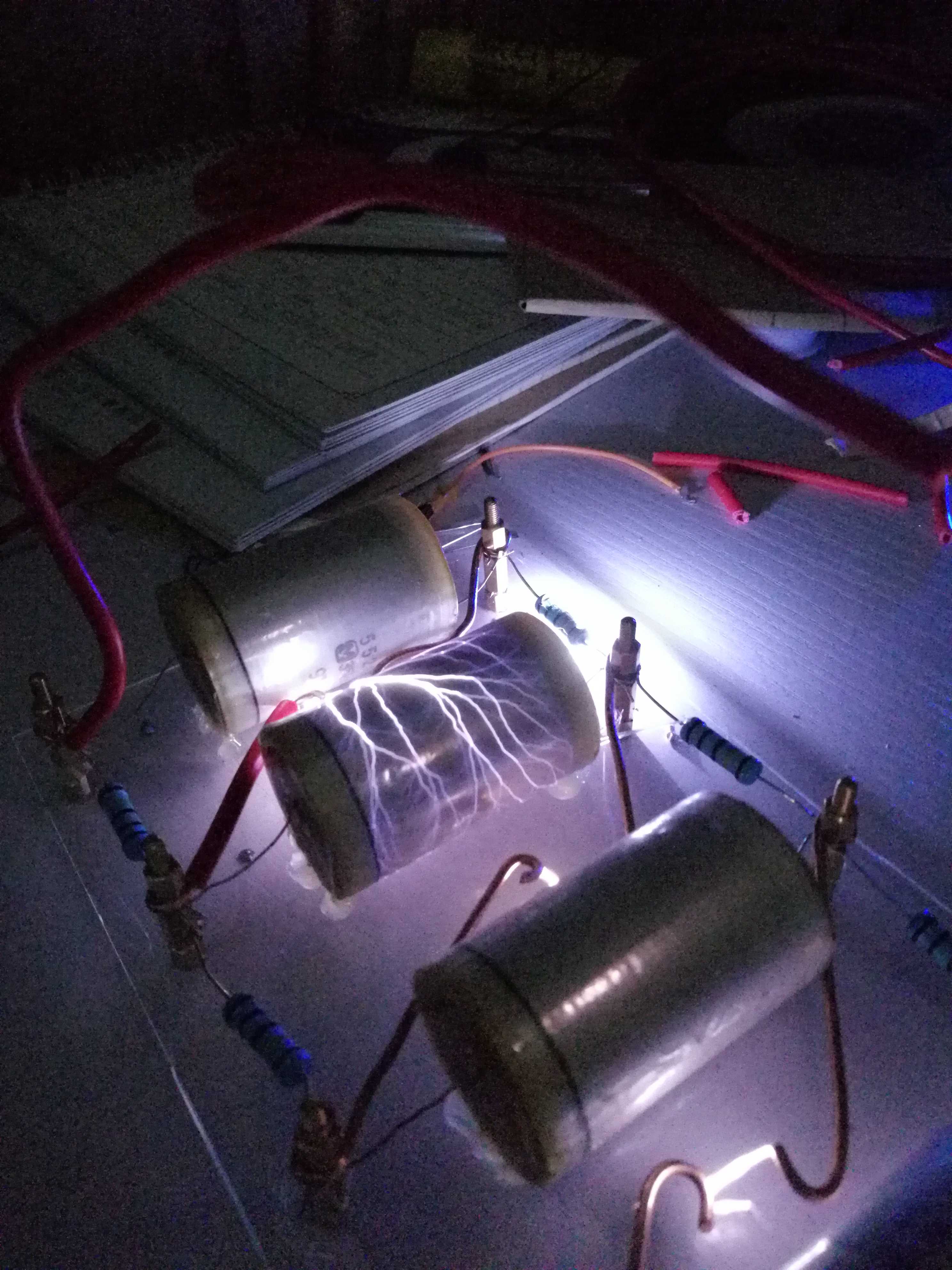 The handmade film capacitors