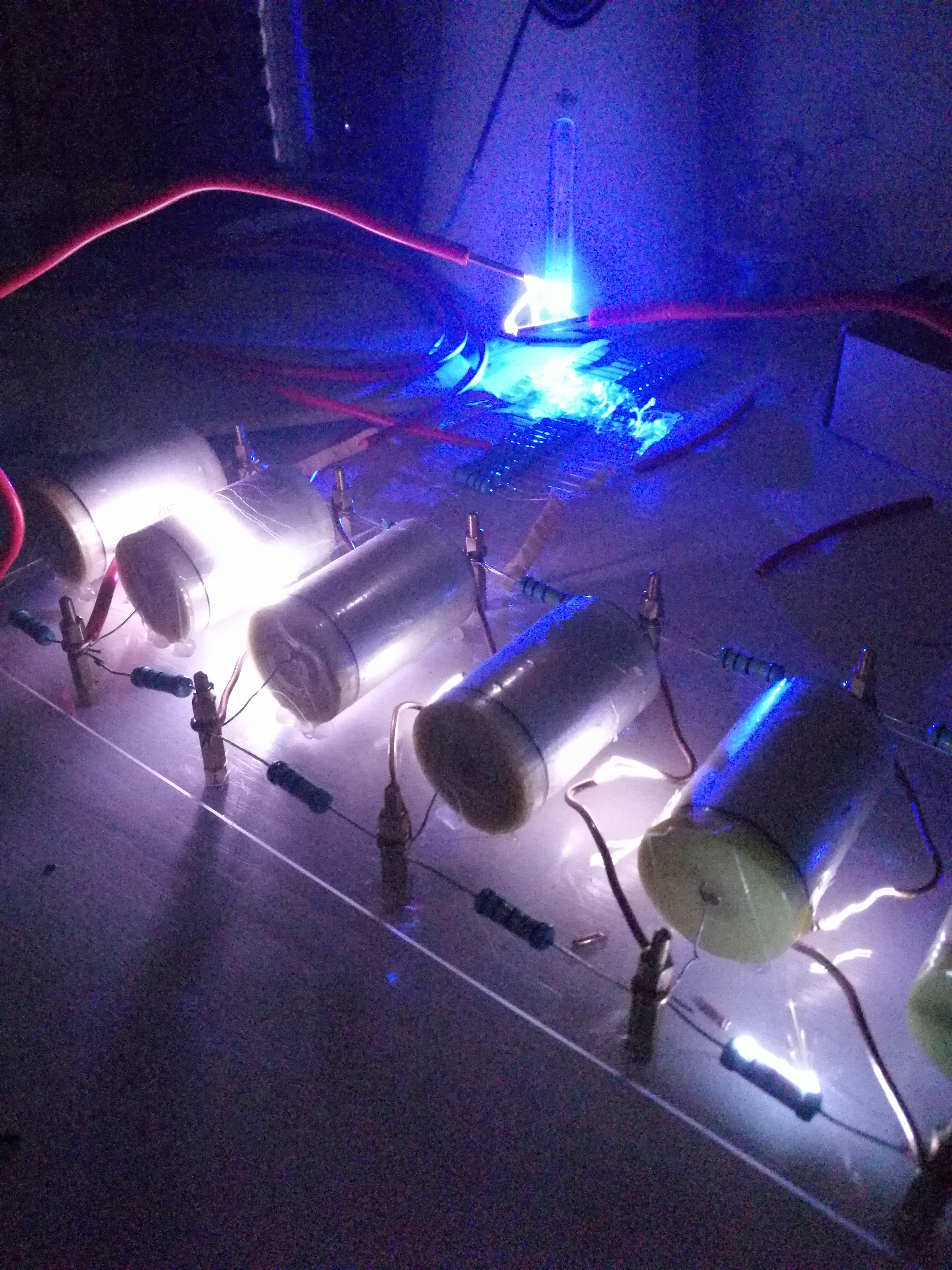 The handmade film capacitors