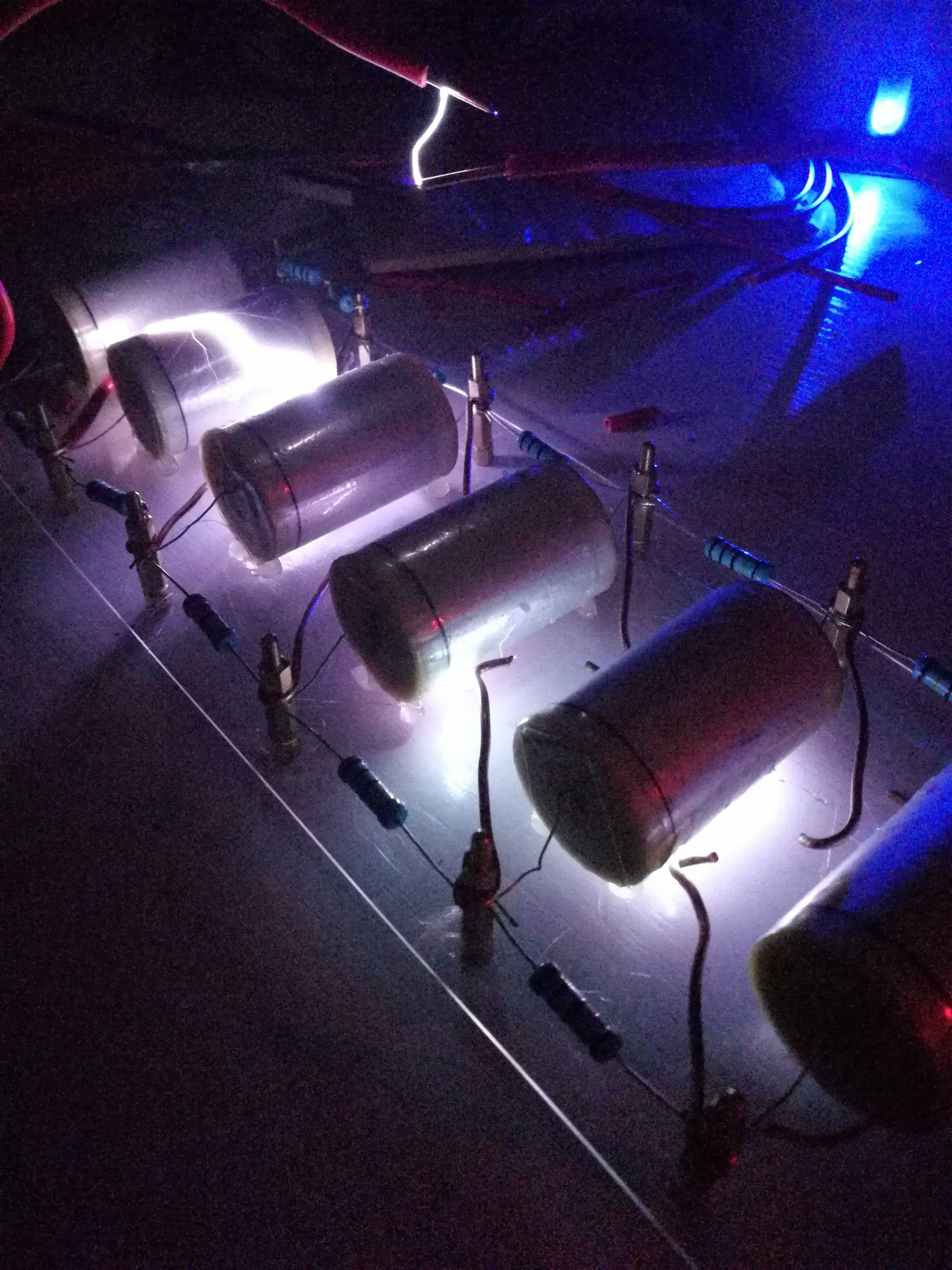 The handmade film capacitors