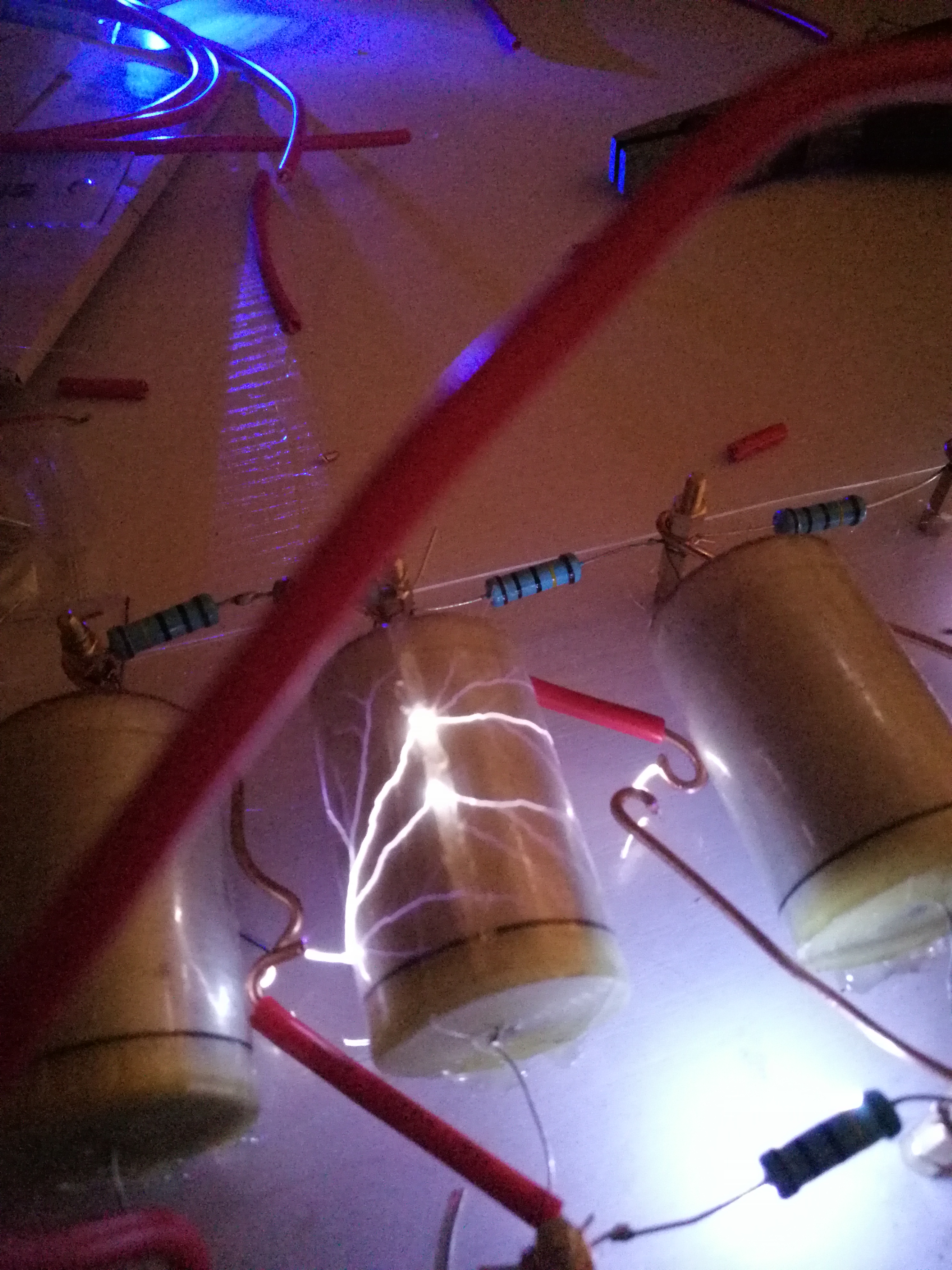 The handmade film capacitors