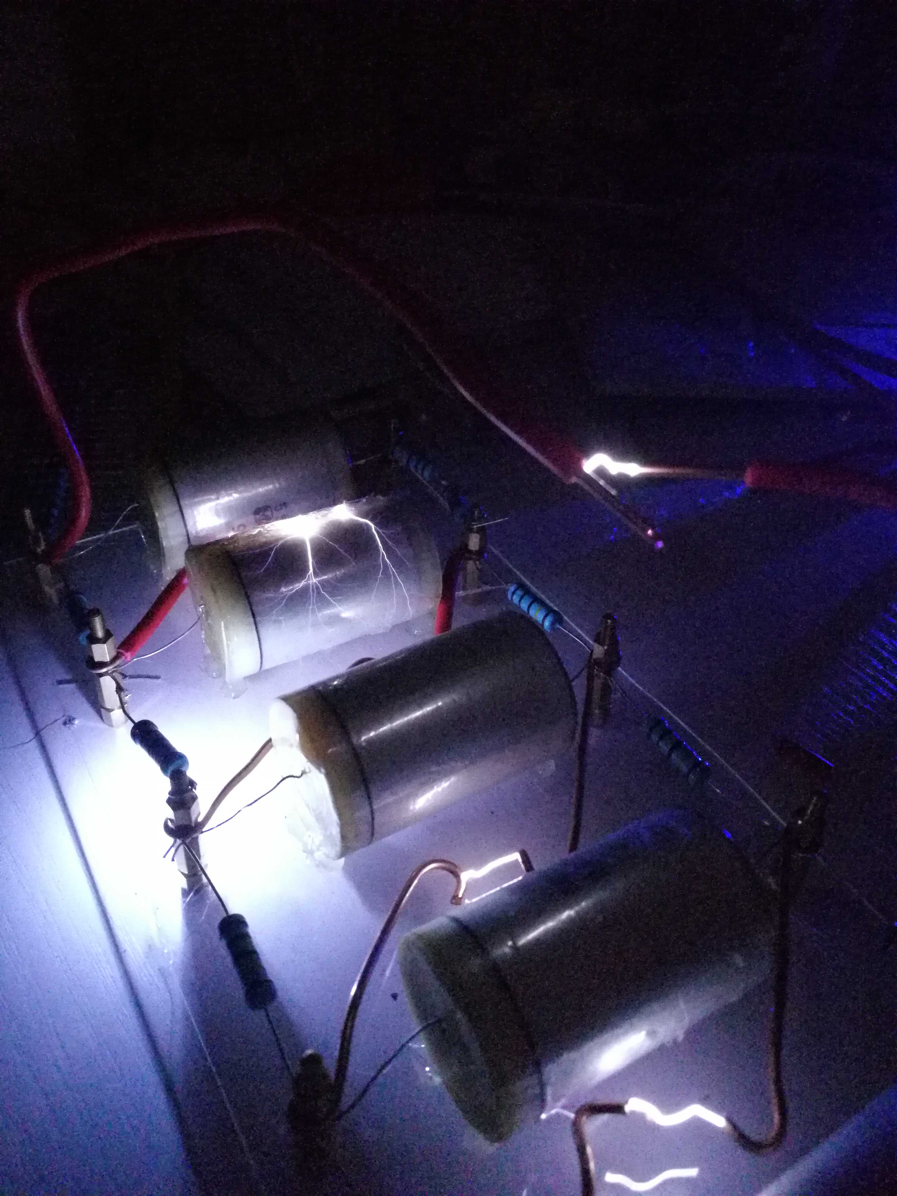 The handmade film capacitors