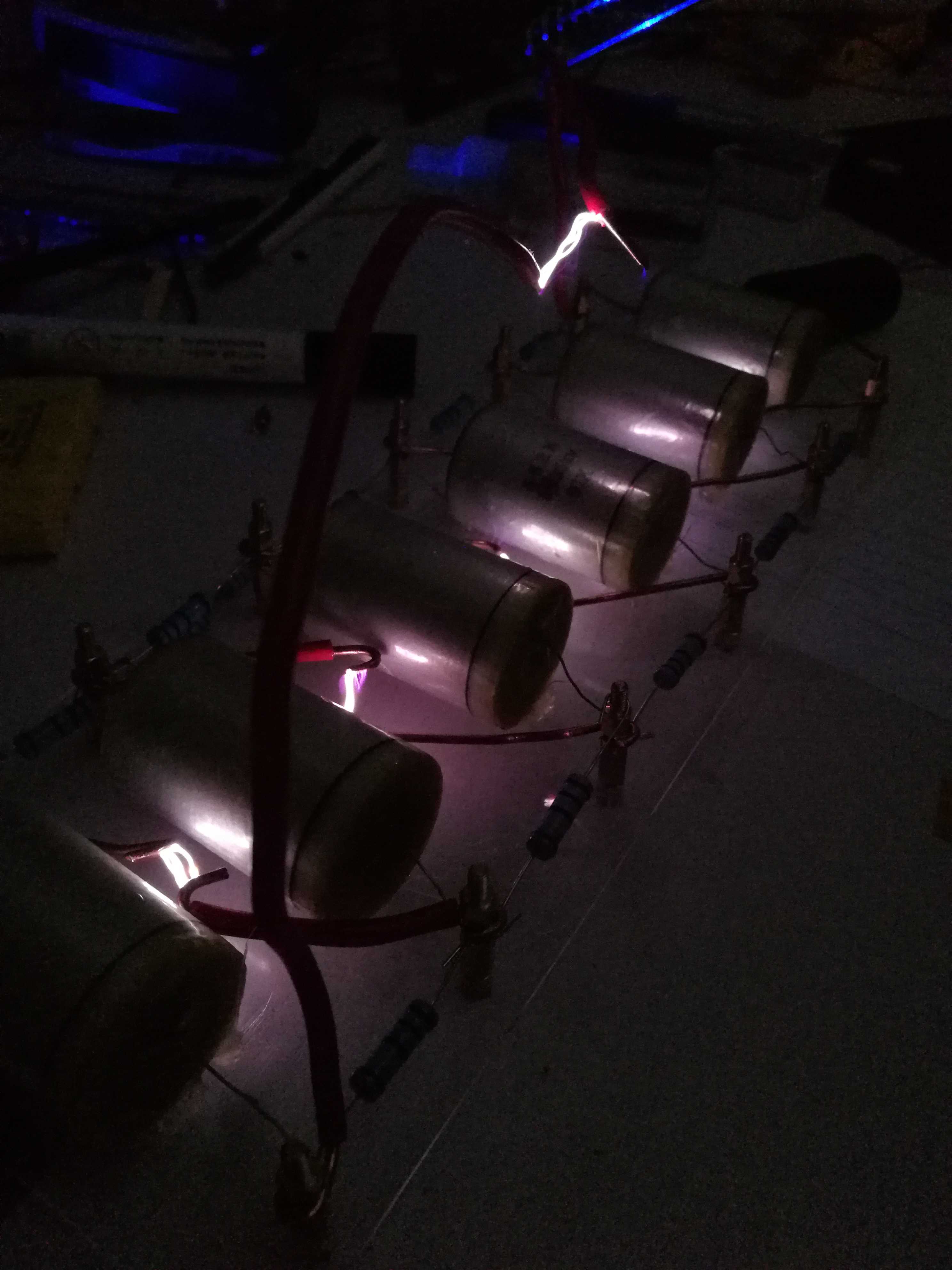 The handmade film capacitors