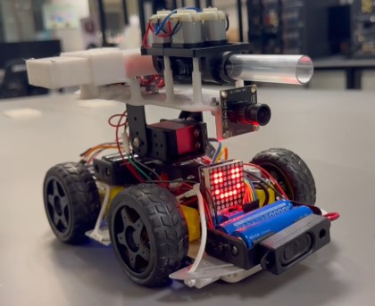 Electromagnetic shooter setup